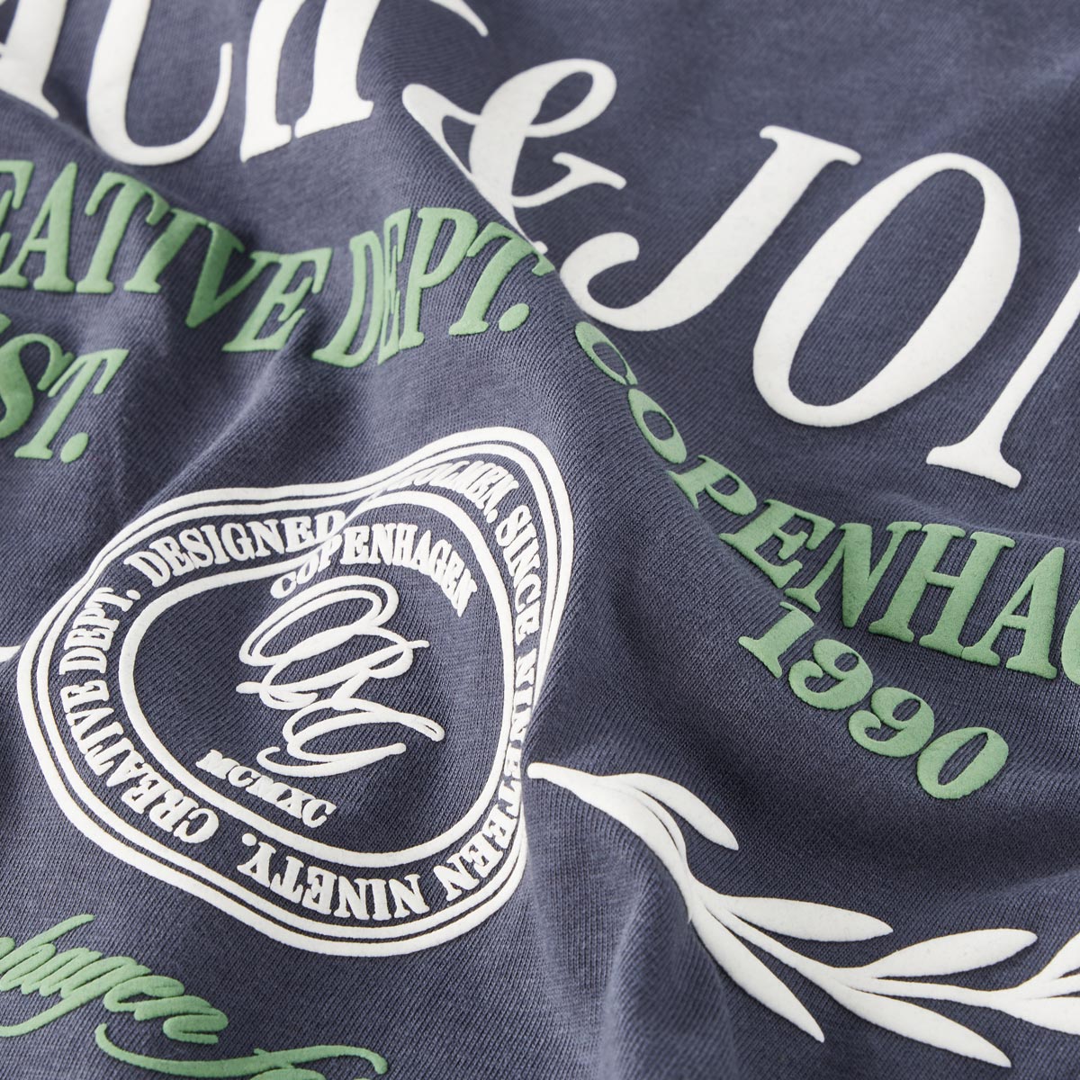 Jack&Jones T-Shirt mit Print grau