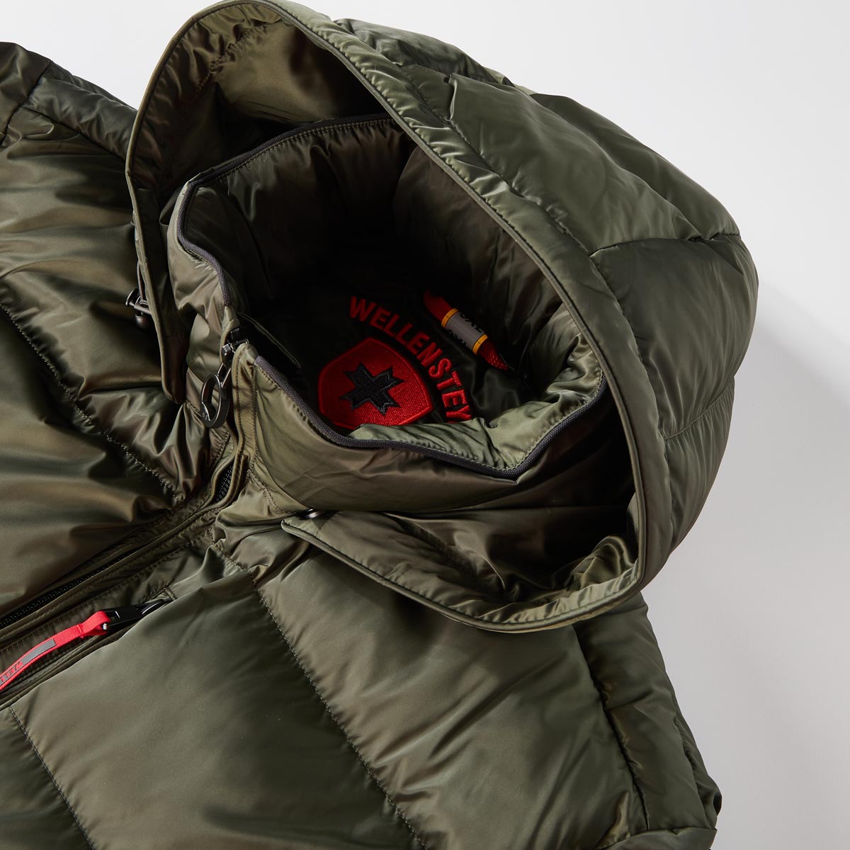 Wellensteyn Steppjacke "Blackbird" mit wärmender Wattierung oliv