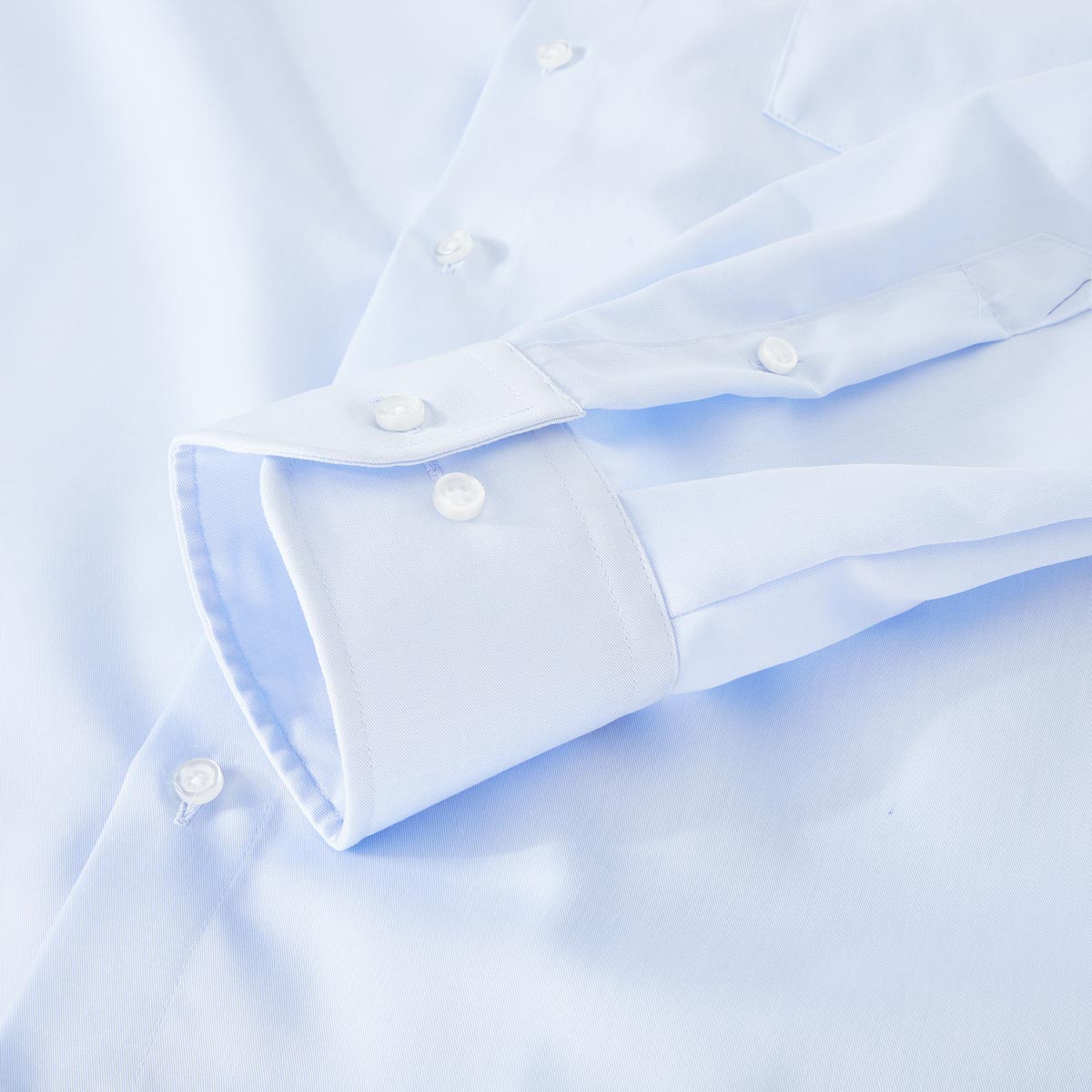 VENTI Businesshemd aus Baumwolle, extra langer Arm blau