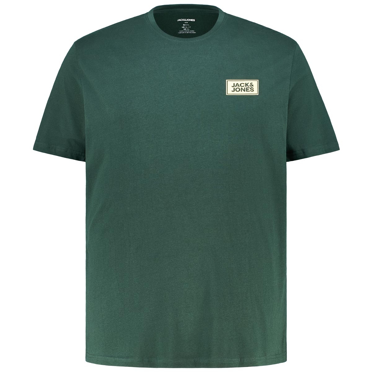 T-Shirt mit Label-Print
