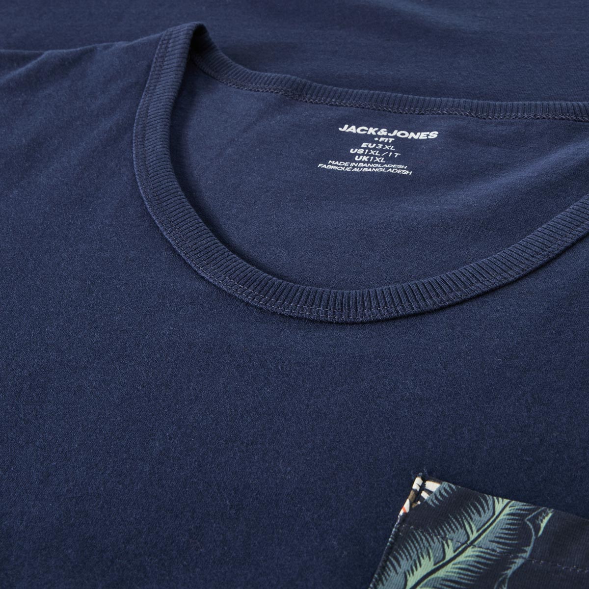 Jack&Jones Tanktop mit Motiv-Print blau