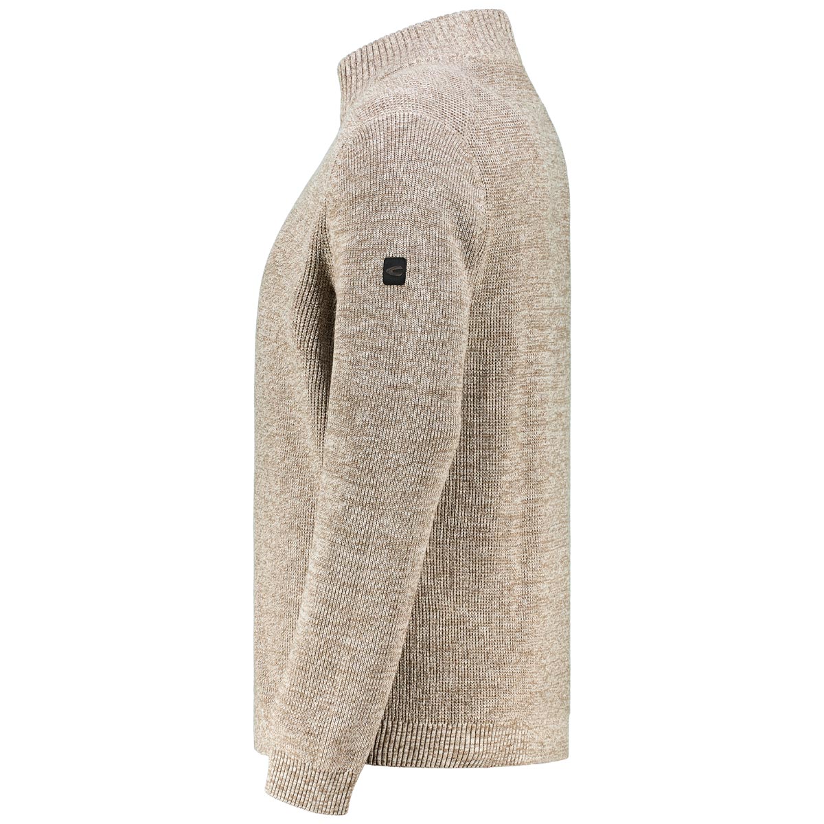 camel active Troyer-Pullover aus Strick beige