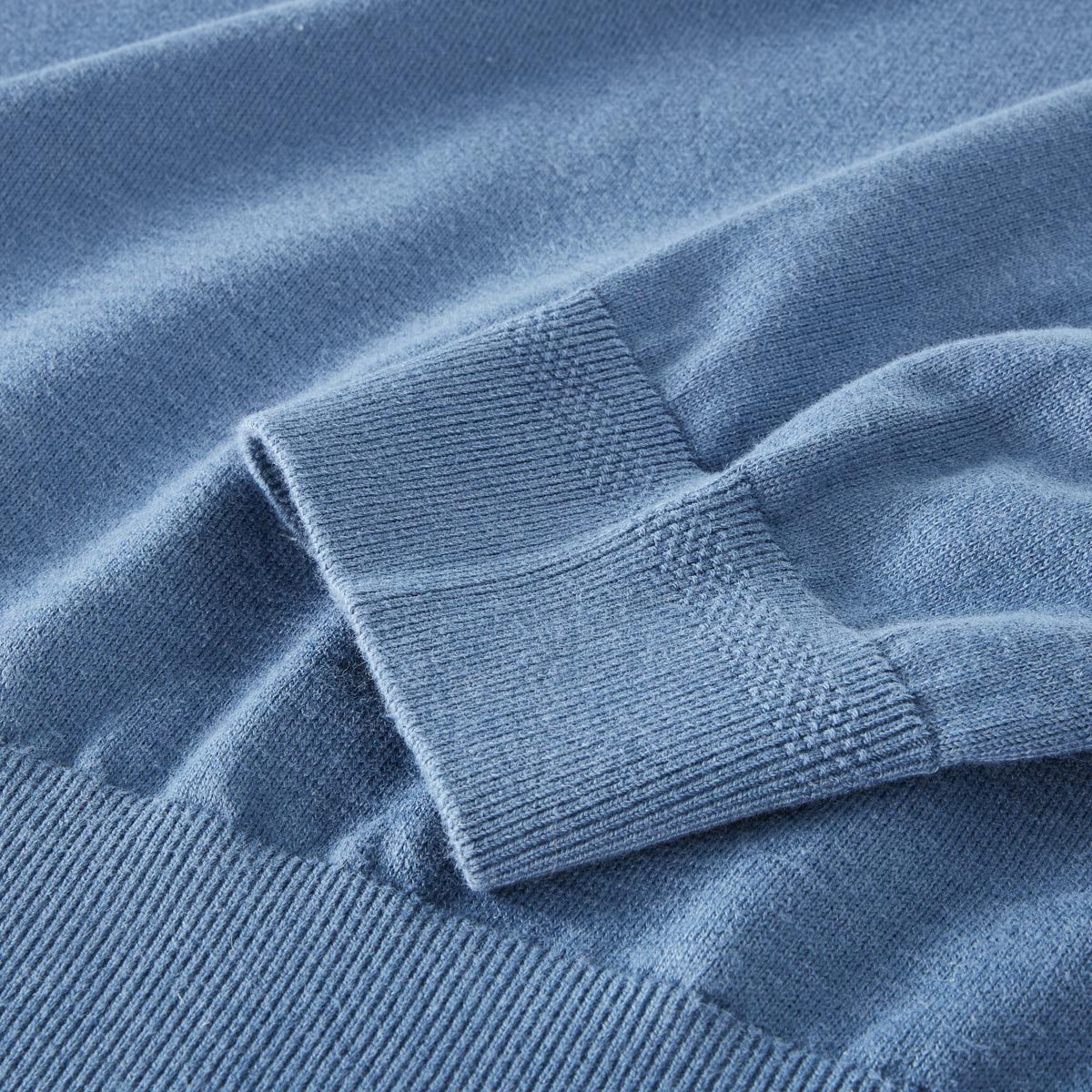 BOSS Troyer mit Elasthan blau