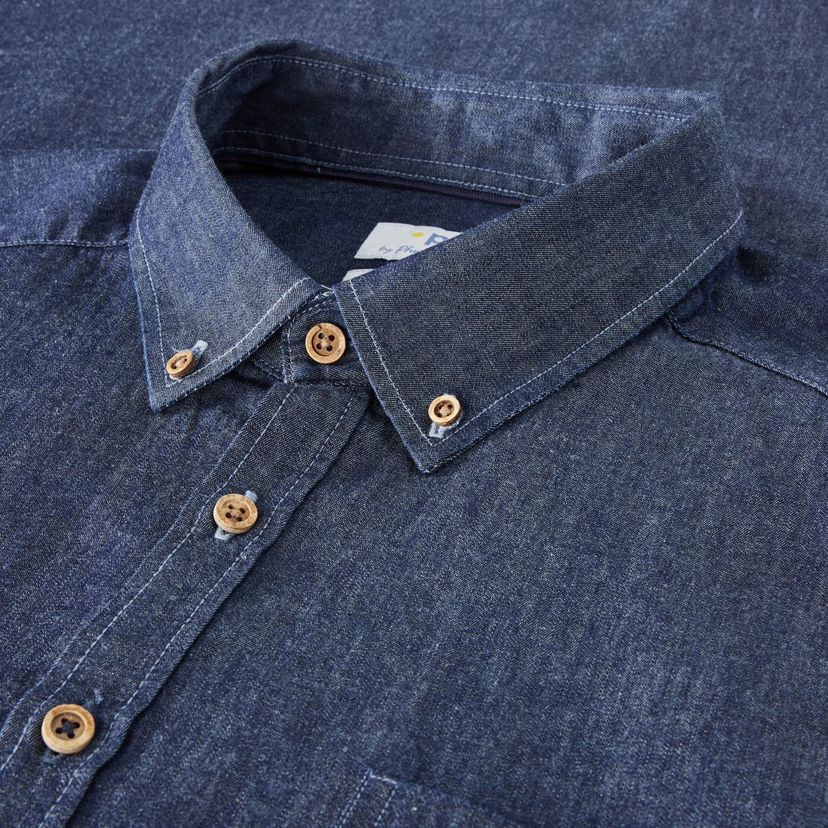 Pfundskerl Jeanshemd, leicht dunkelblau