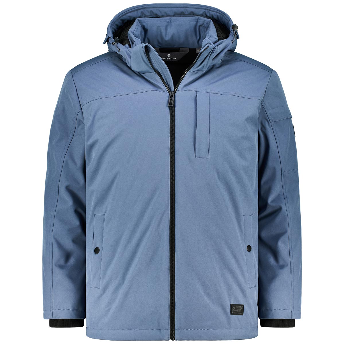 CASA MODA Winterparka mit Stretch blau