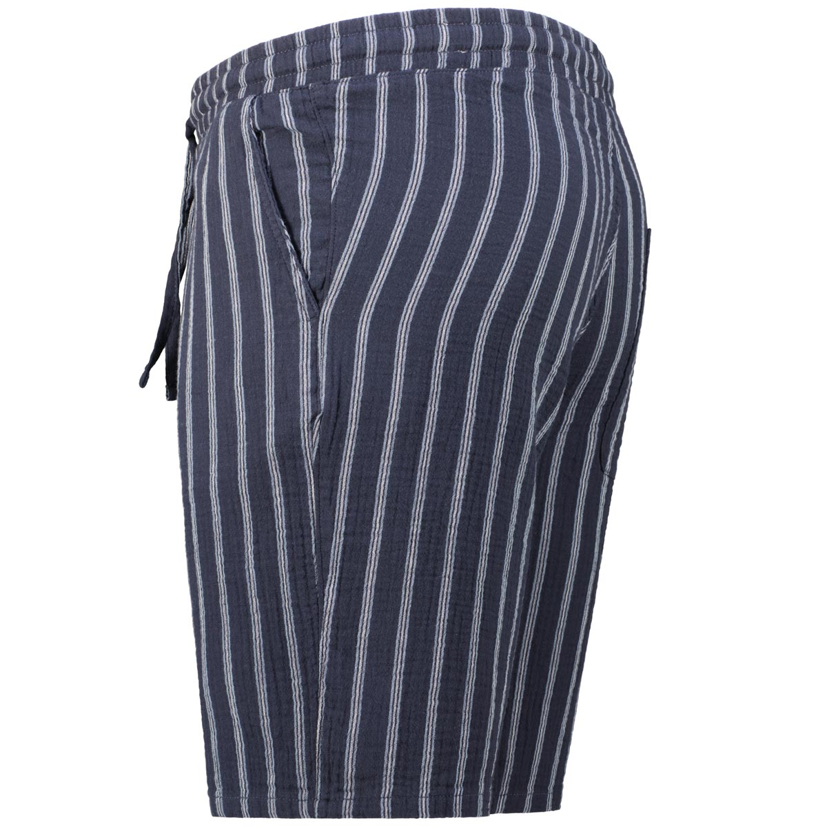 Jack&Jones Shorts aus Baumwoll-Musselin blau