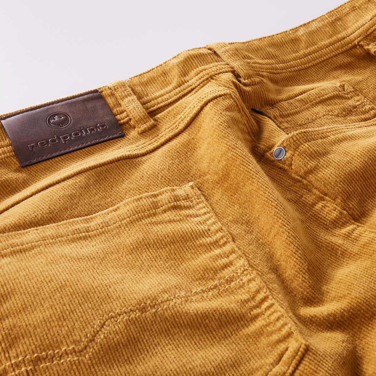 Redpoint Cordhose "Milton" mit Stretch, Regular Fit senf