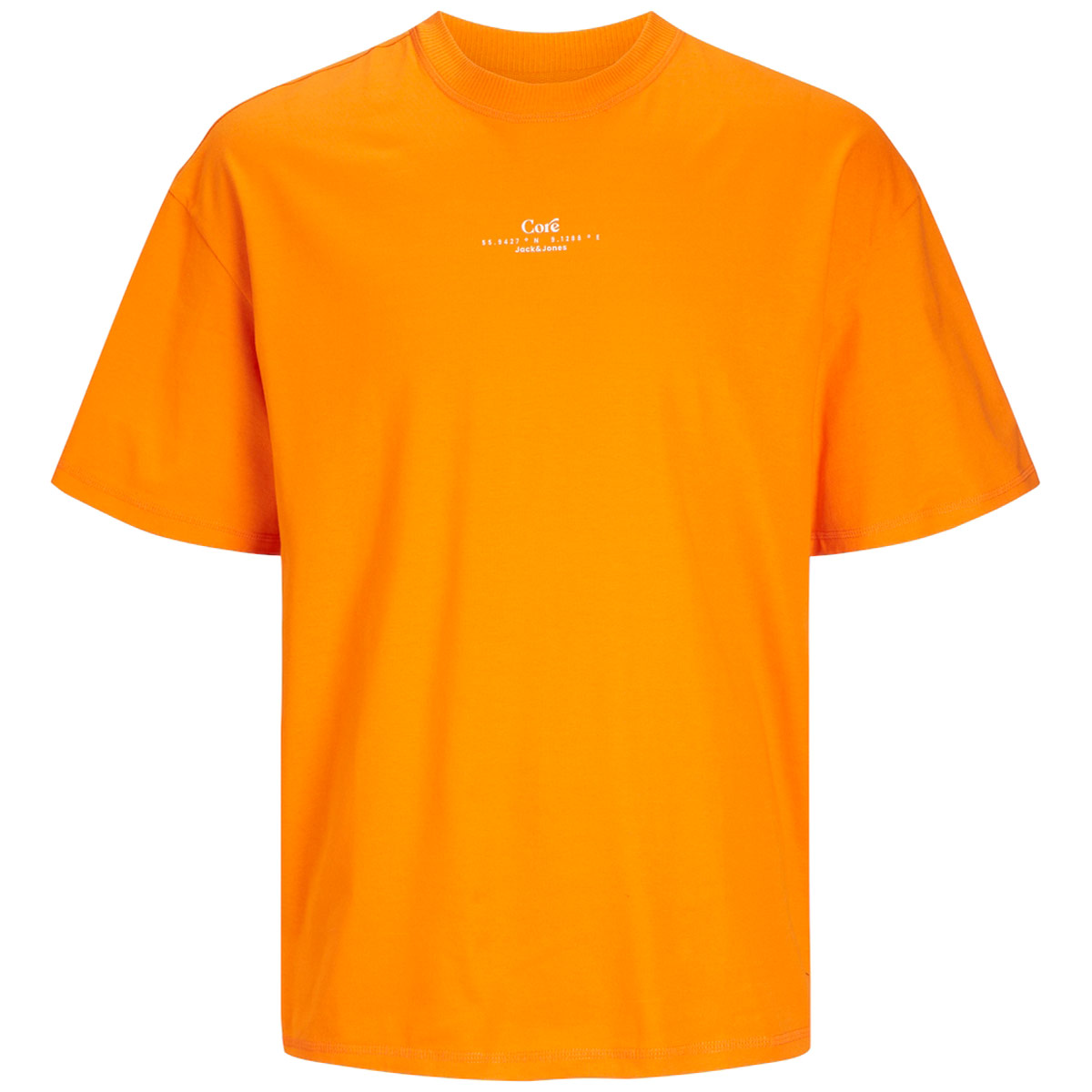 Jack&Jones T-Shirt mit Print auf Vorder- und Rückseite curry