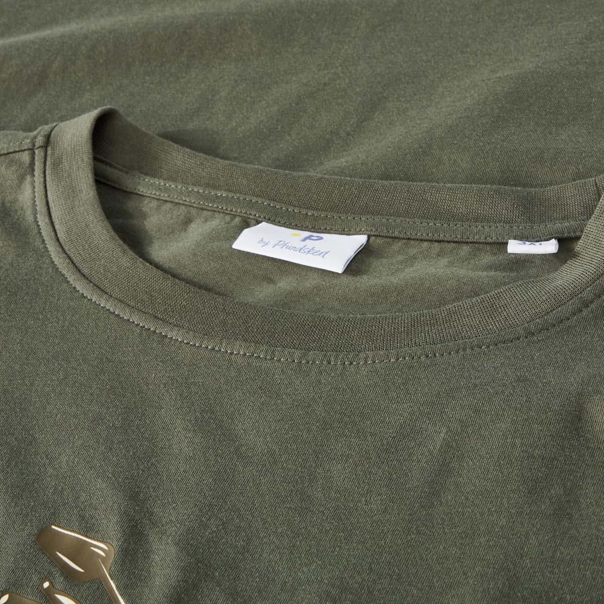 Pfundskerl T-Shirt mit Motiv-Print Farbe oliv Größe: 5XL günstig online kaufen