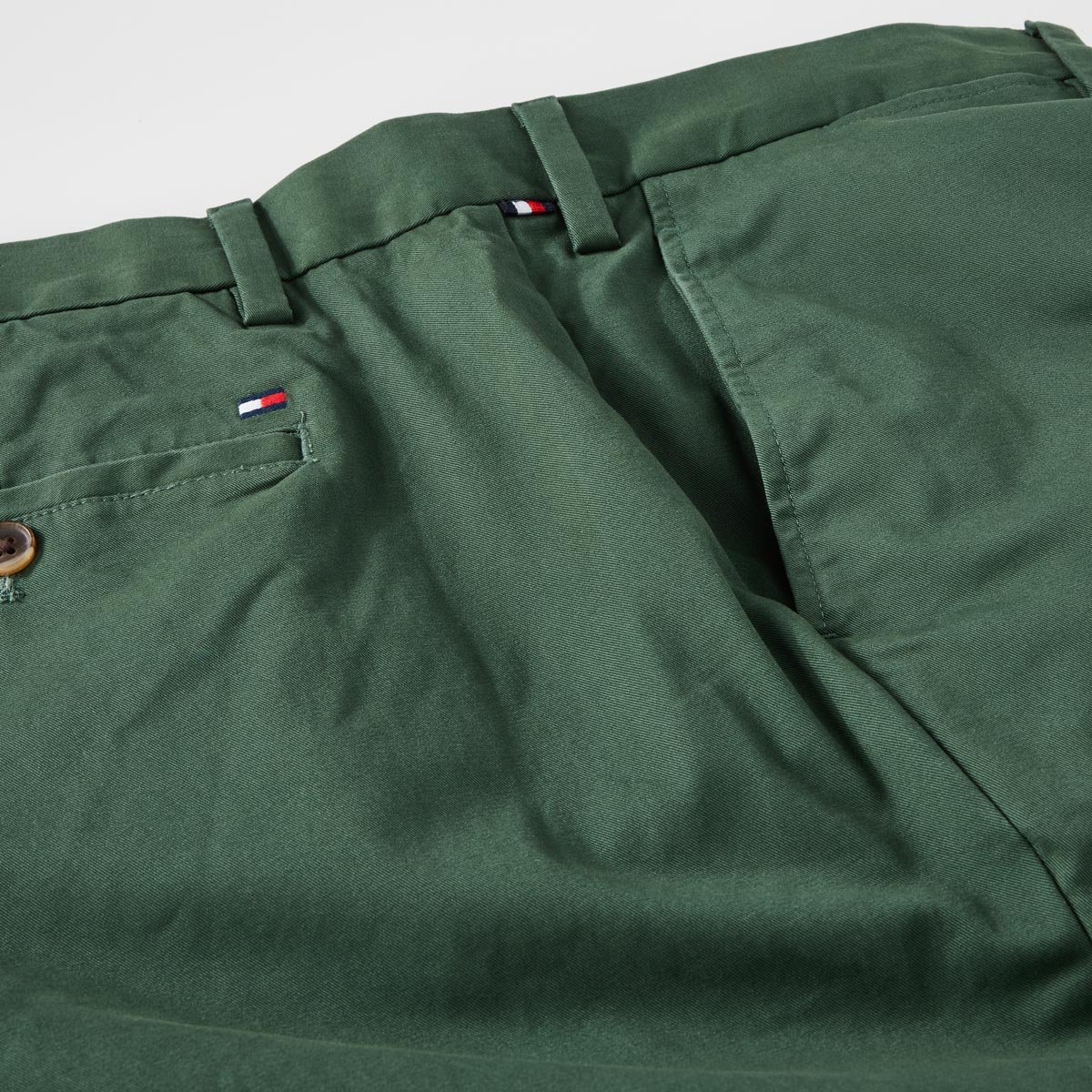 Tommy Hilfiger Stretch-Chinos "Denton", Regular Fit dunkelgrün