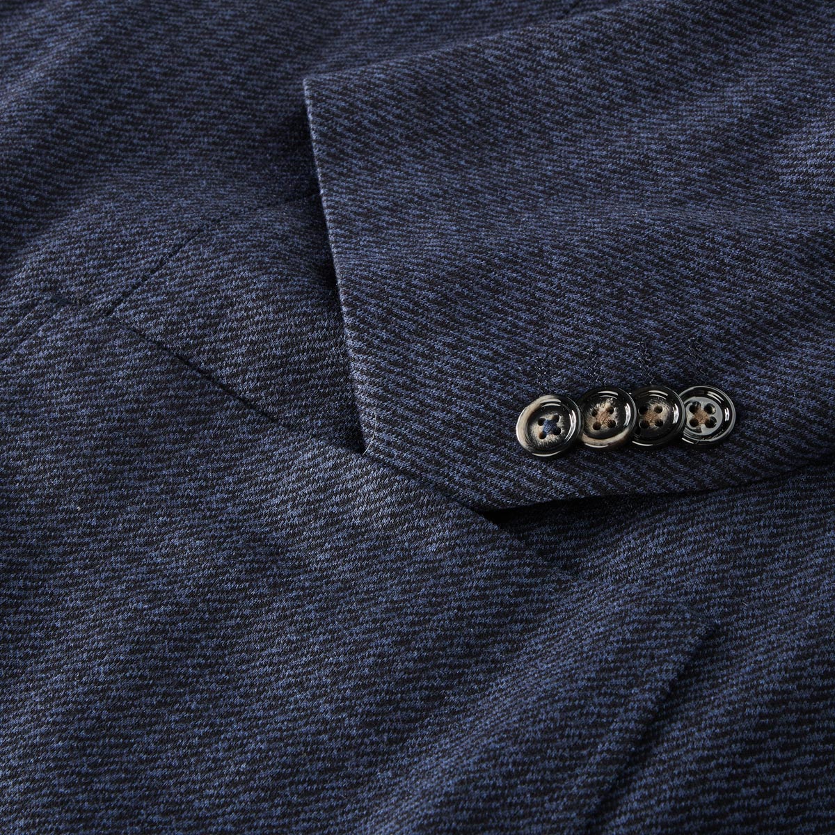 Lerros Sakko aus Stretch-Jersey blau