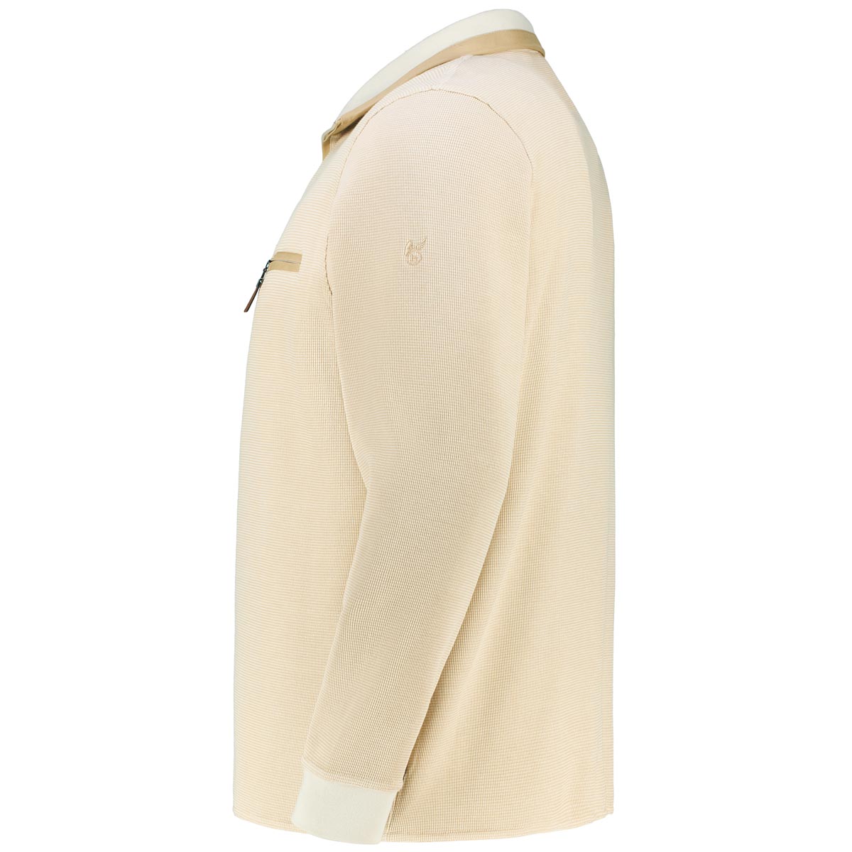 Hajo Sweatshirt "Stay Fresh", bügelfrei Farbe beige Größe: 4XL günstig online kaufen