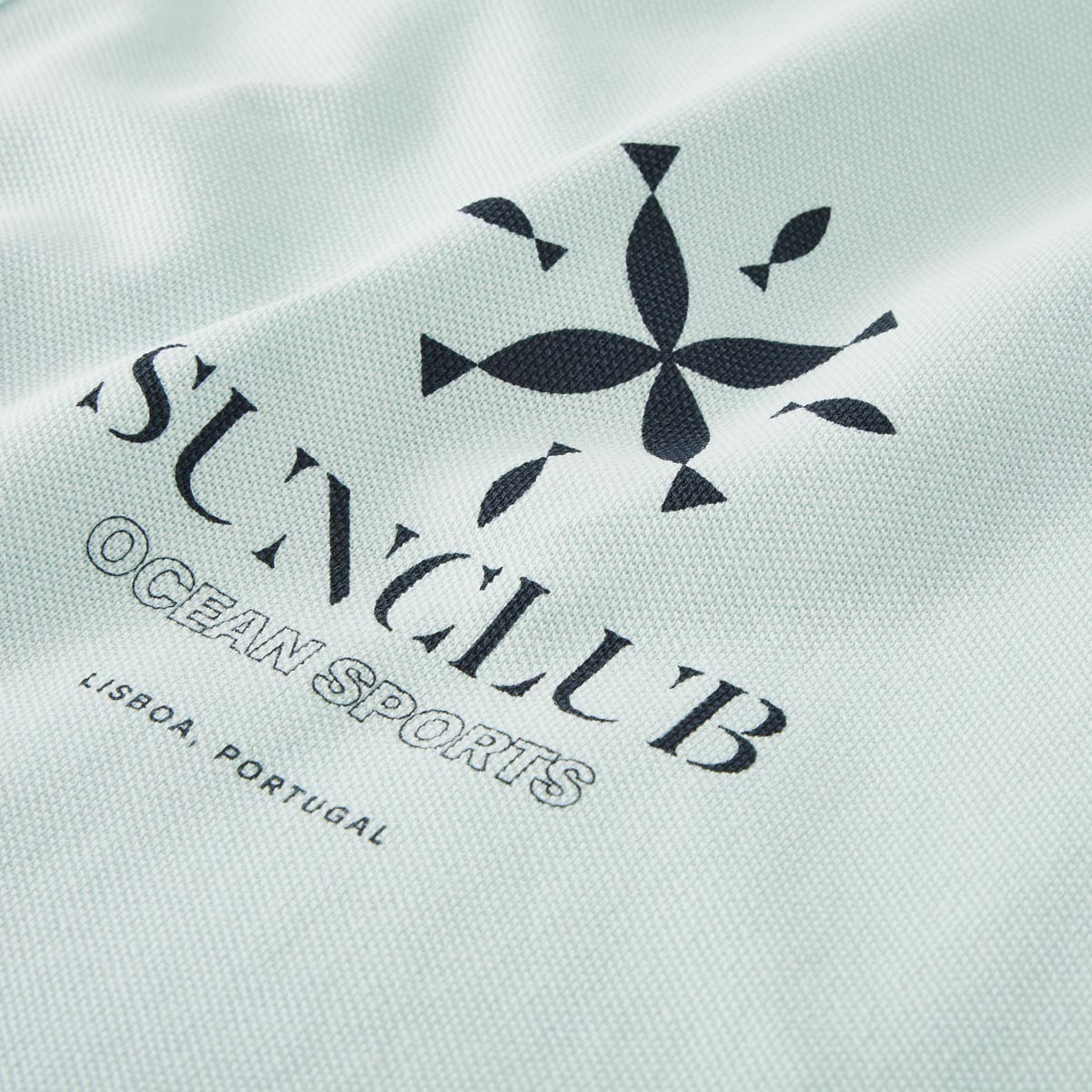 s.Oliver Poloshirt mit Motiv-Print türkis