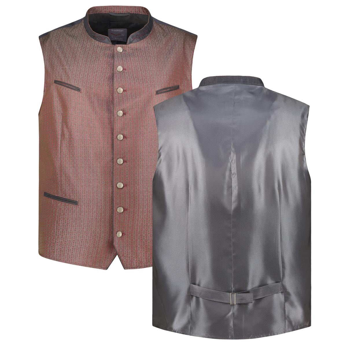 Weis Trachtenweste rot Weis Trachtenweste rot