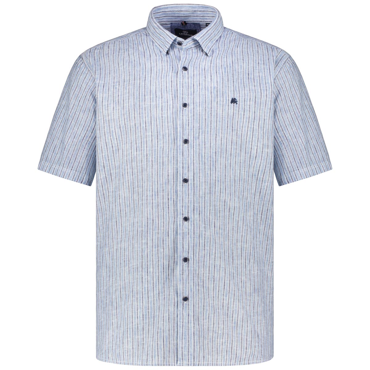 Freizeithemd aus Material-Mix, bügelfrei Freizeithemd aus Material-Mix, bügelfrei