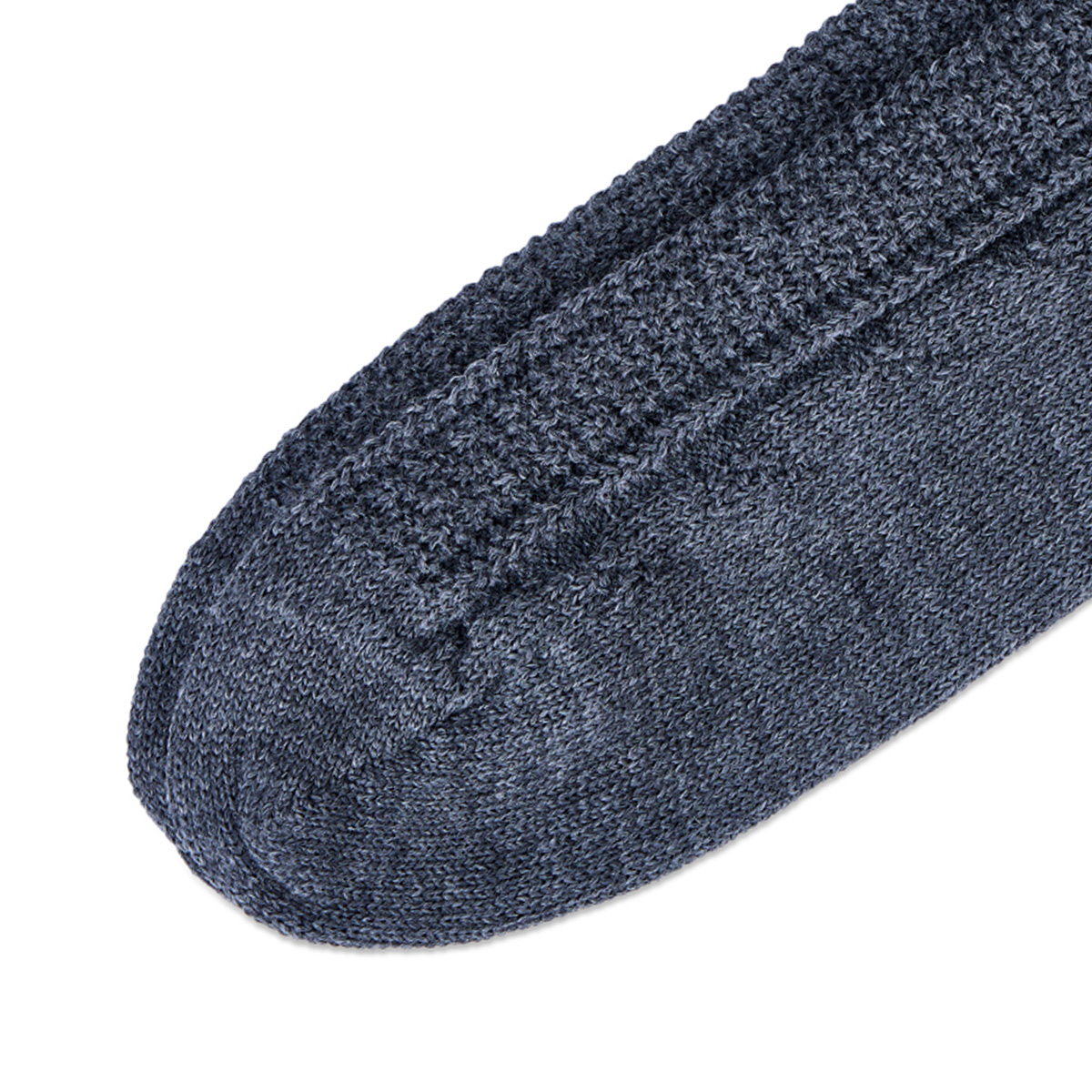 Lusana Trachten Kniestrümpfe Farbe blau/grau Größe: 44-45 günstig online kaufen