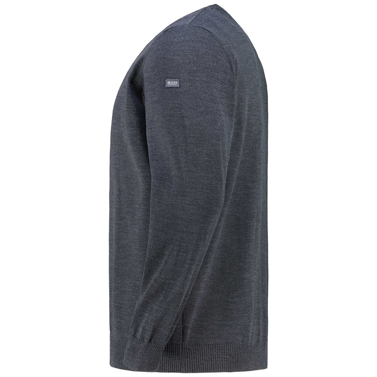 MAERZ MUENCHEN Pullover aus Merinowolle anthrazit