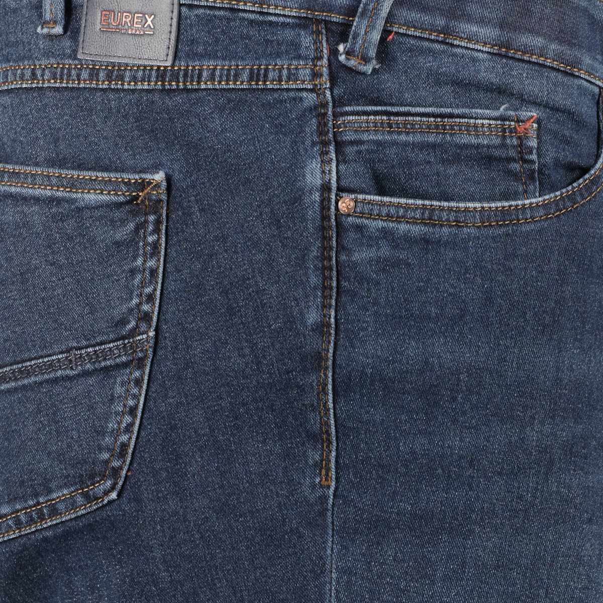 Eurex by Brax Stretch-Jeans "Luke", Tapered Fit mittelblau Eurex by Brax Stretch-Jeans "Luke", Tapered Fit mittelblau