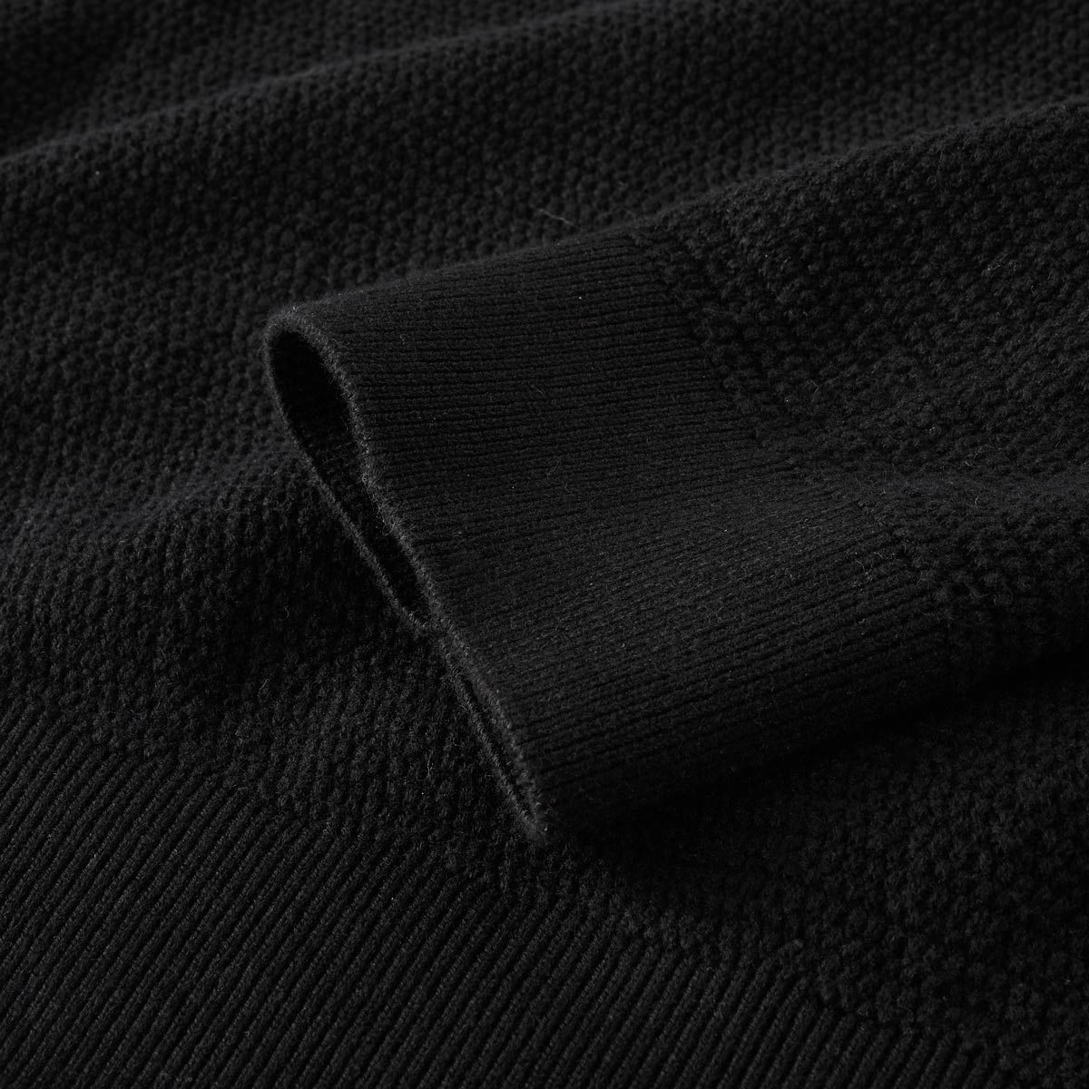 Jack&Jones Strickpullover aus Baumwolle schwarz