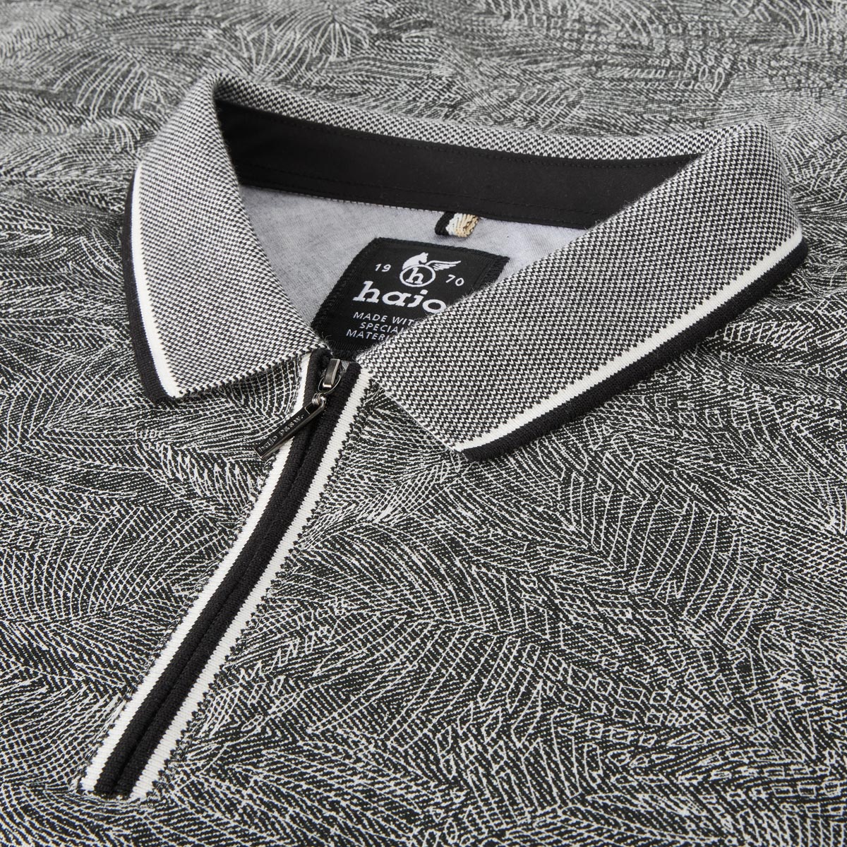 Hajo Poloshirt "Easy Care", atmungsaktiv schwarz