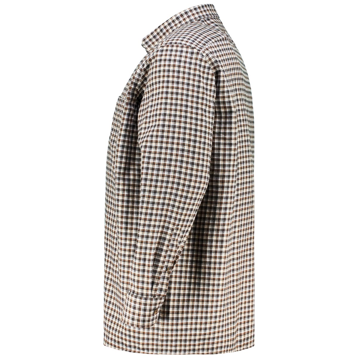 CASA MODA Flanellhemd braun