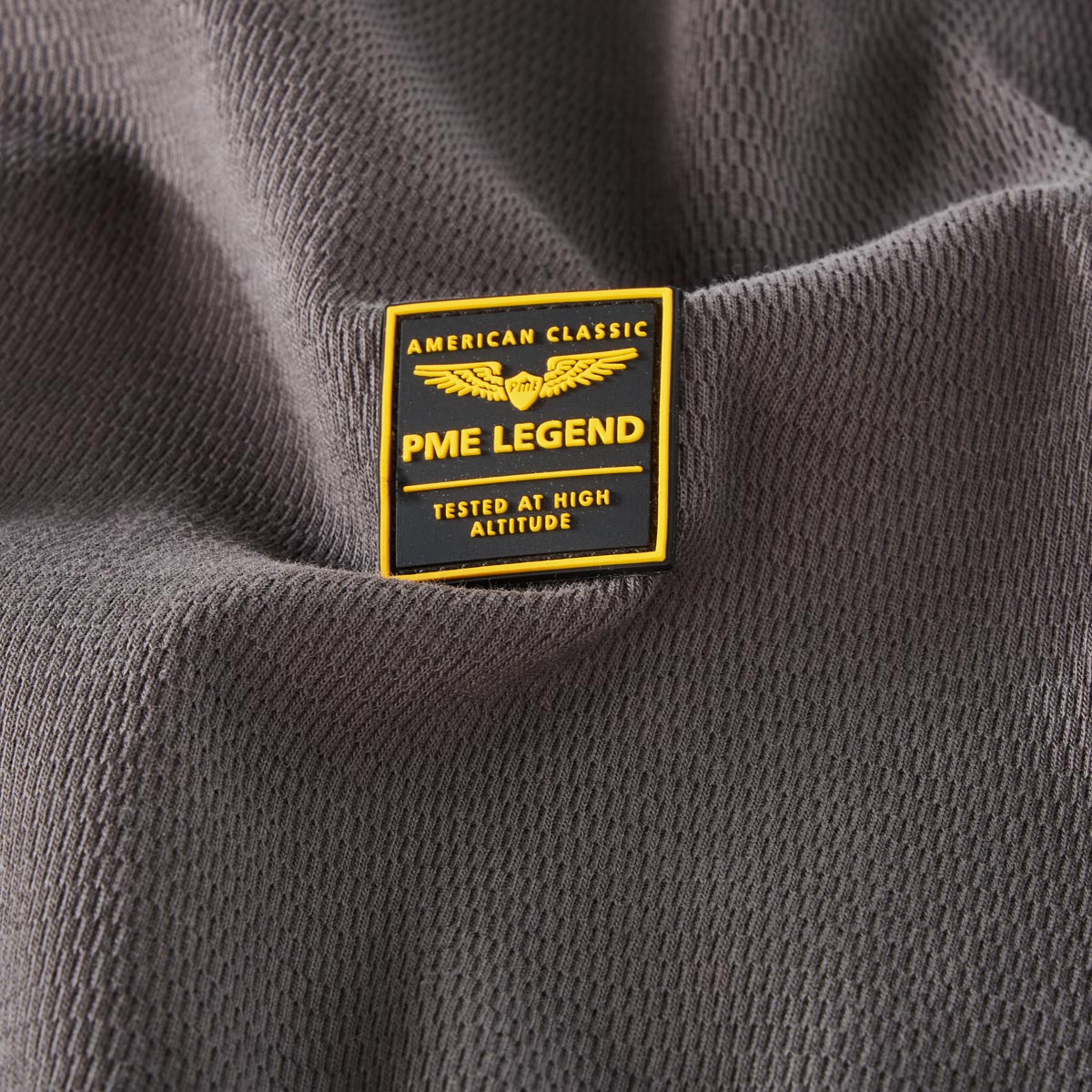 PME LEGEND Basic-Longsleeve anthrazit