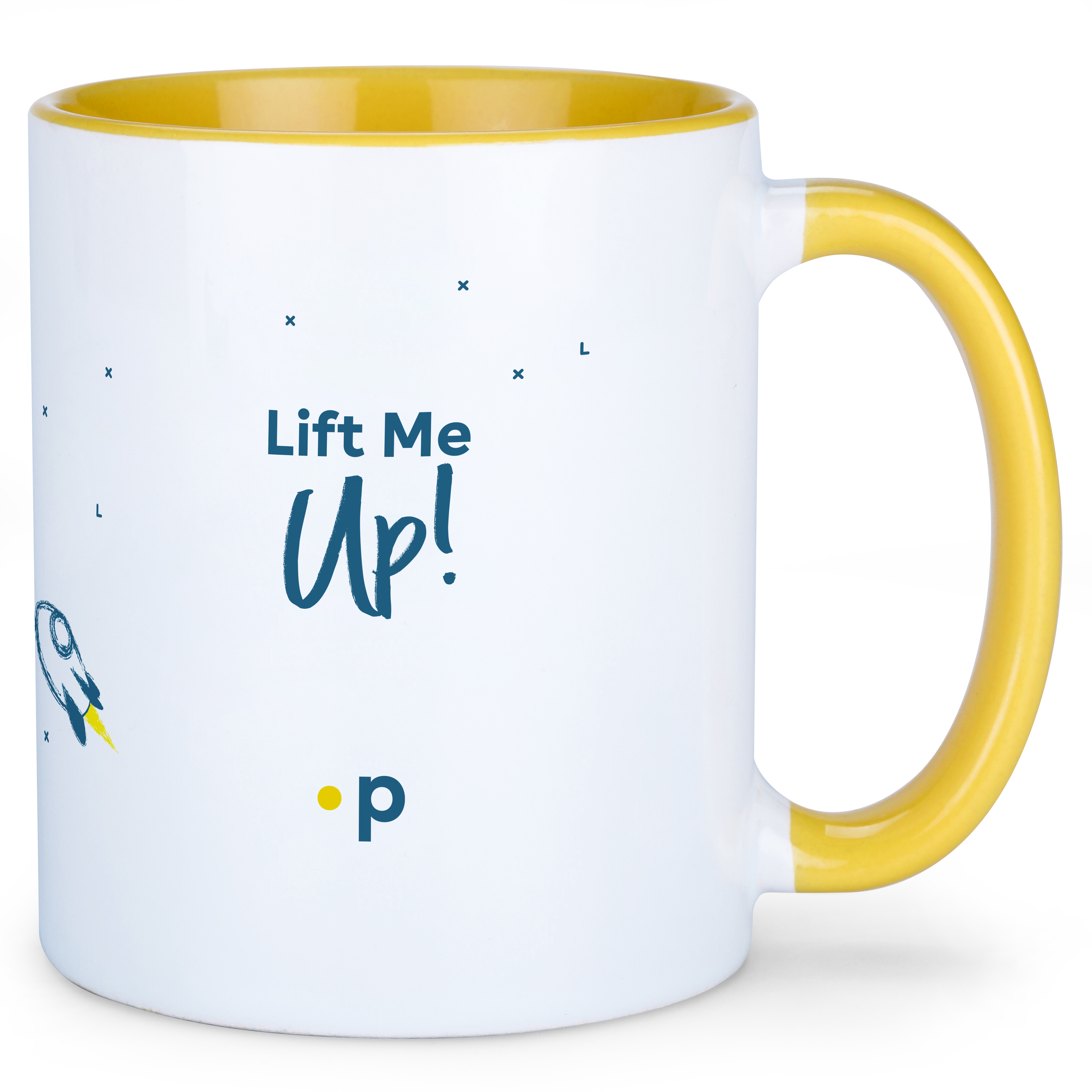 Pfundskerl Sammeltasse EDITION #2 "Lift me up" weiß