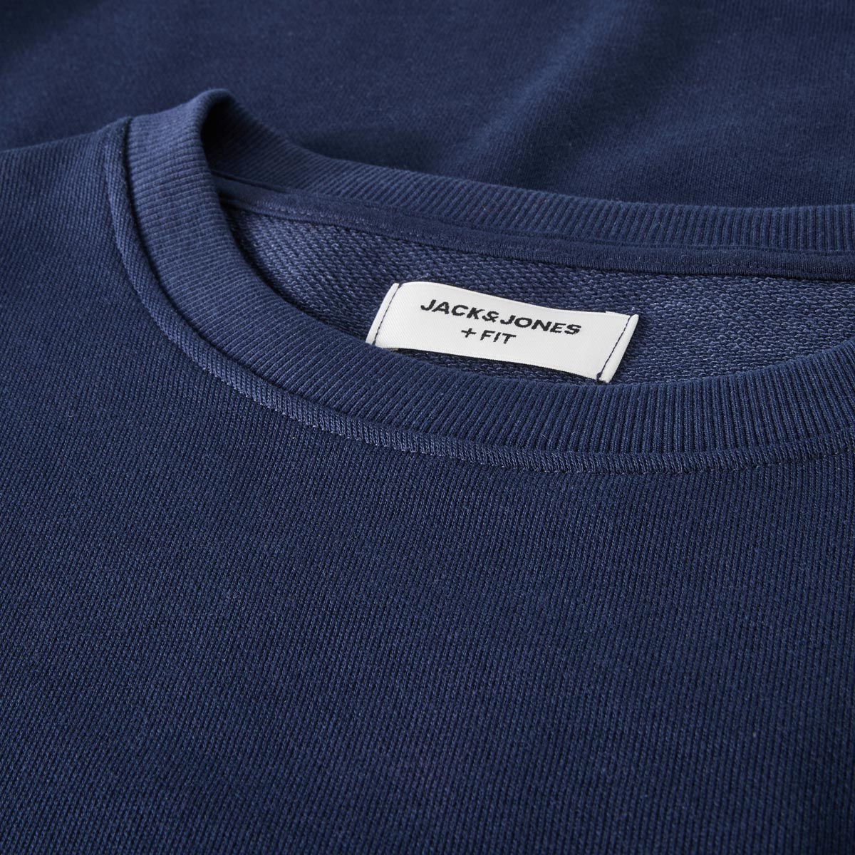 Jack&Jones Sweatshirt mit Label-Print blau