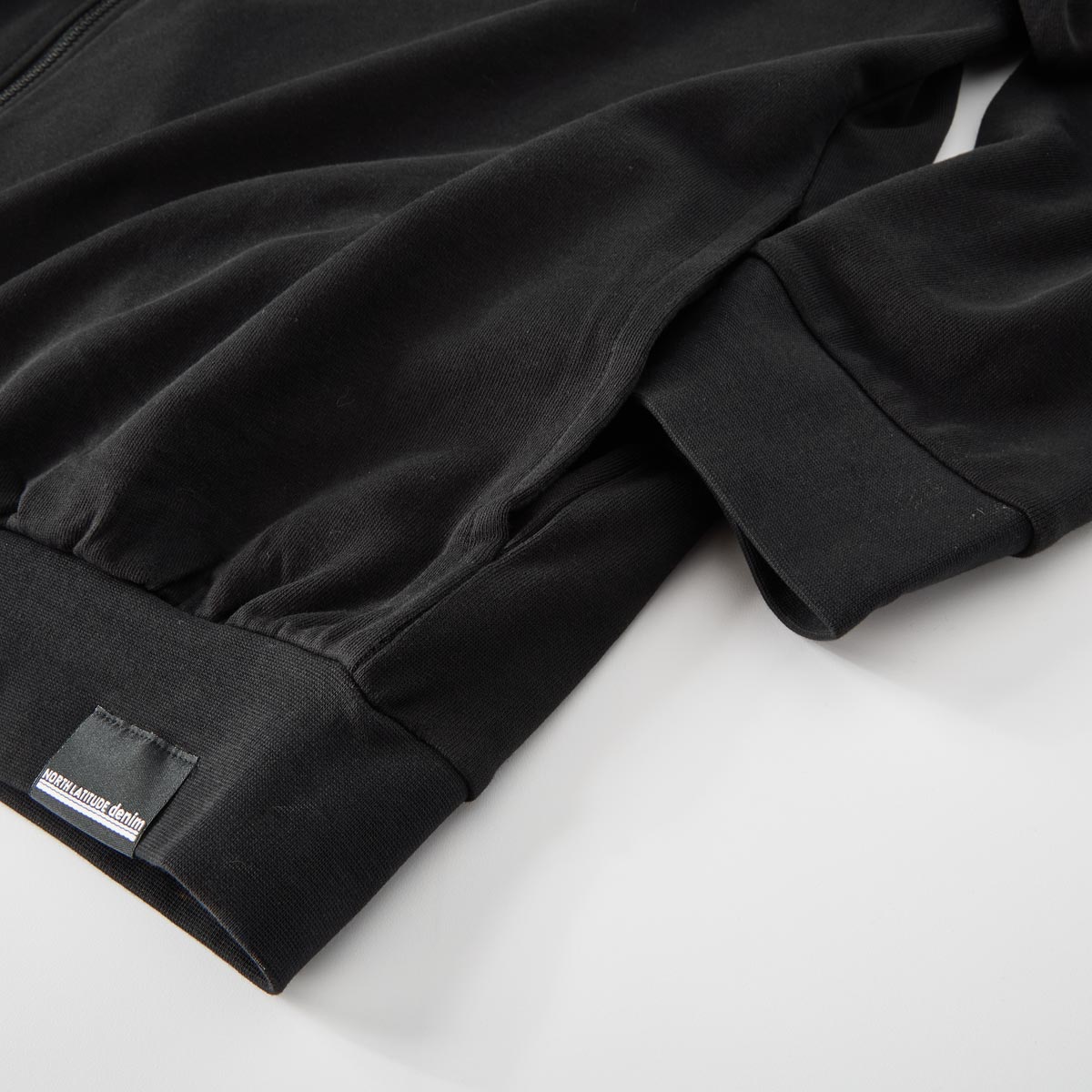 North Kapuzenjacke aus Baumwolle schwarz