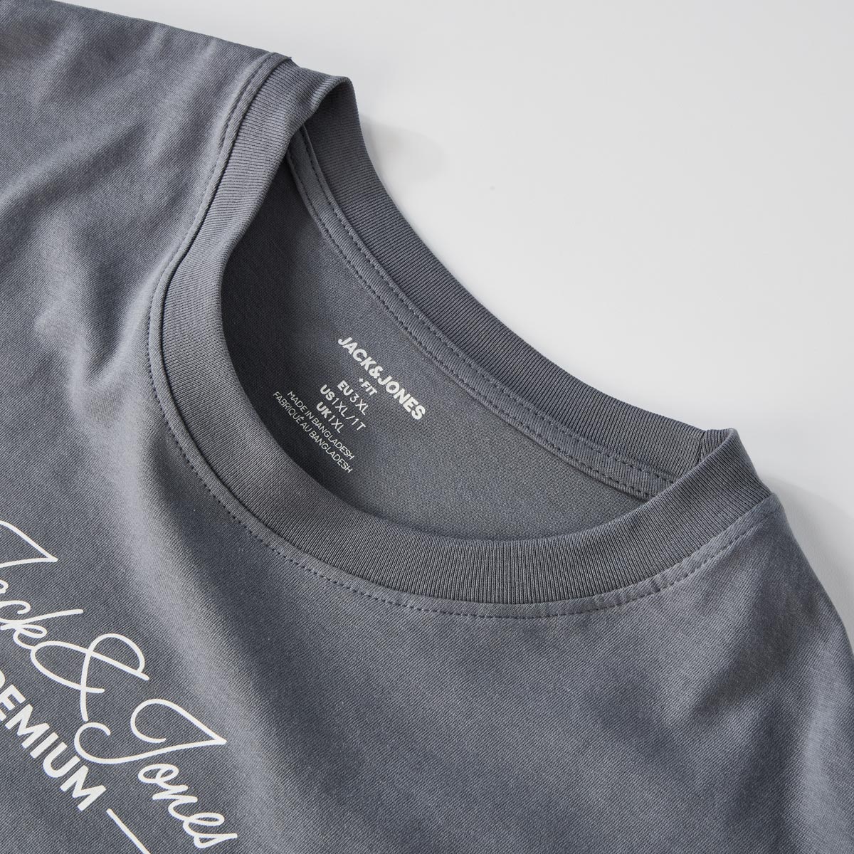 Jack&Jones T-Shirt mit Print grau