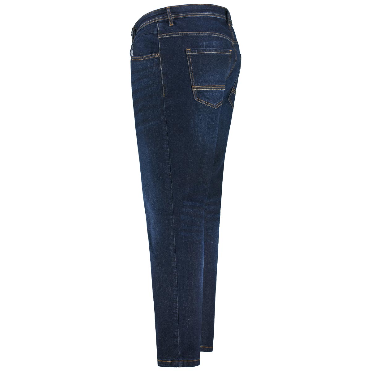 Lerros Stretch-Jeans "Baxter" im 5-Pocket Stil, Regular Fit dunkelblau