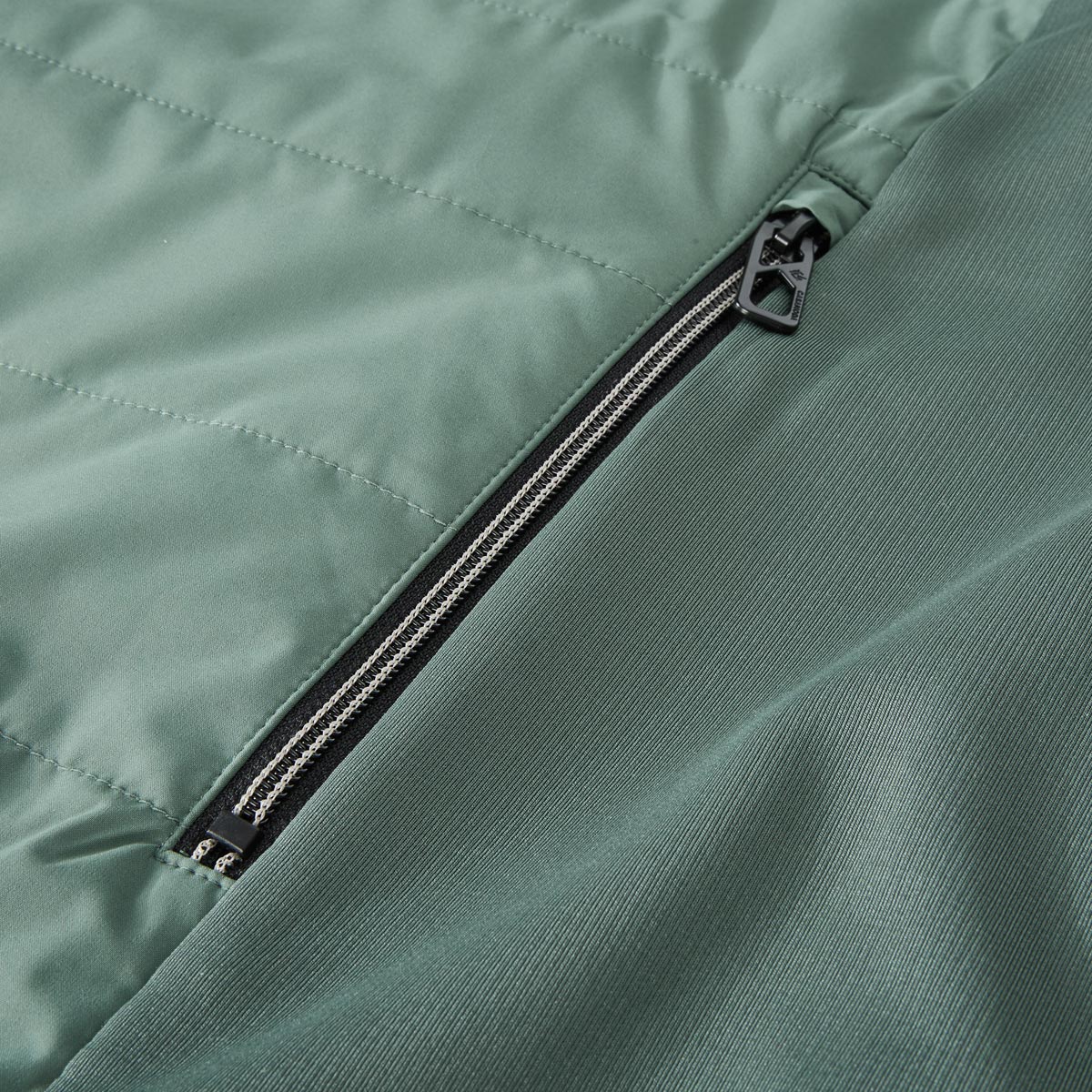 CASA MODA Leichte Weste, wasser- und windabweisend grün