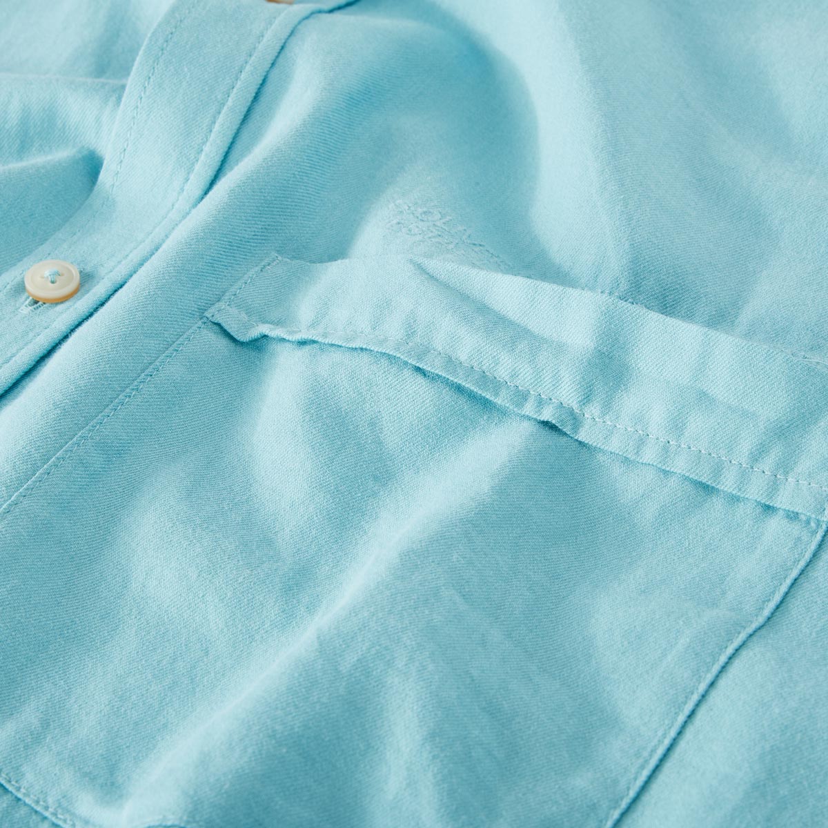 s.Oliver Freizeithemd aus Baumwollmix türkis