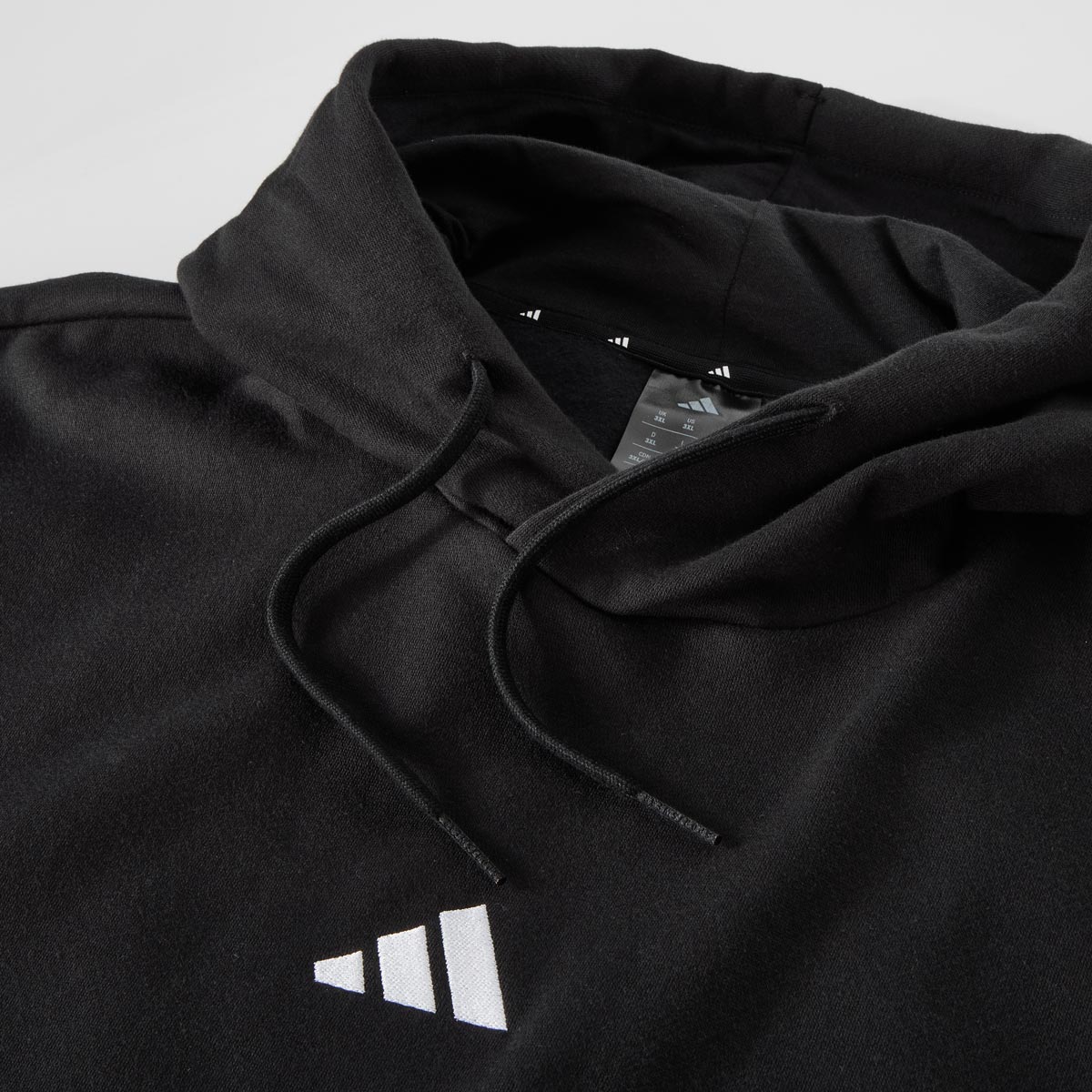 adidas Hoodie aus Baumwolle schwarz