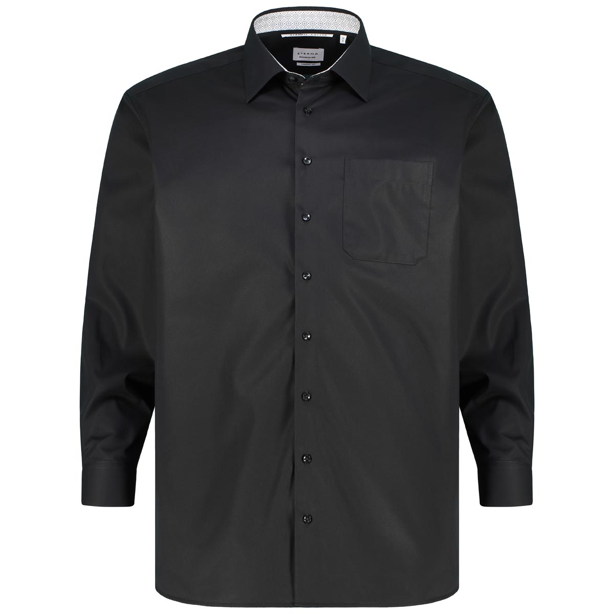 ETERNA Businesshemd aus "Dynamic Cotton™", bügelfrei Farbe schwarz Größe: 4 günstig online kaufen