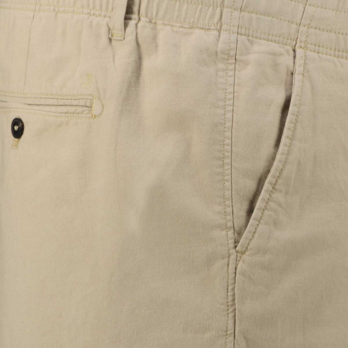 Marc O'Polo Shorts aus Leinenmischung beige