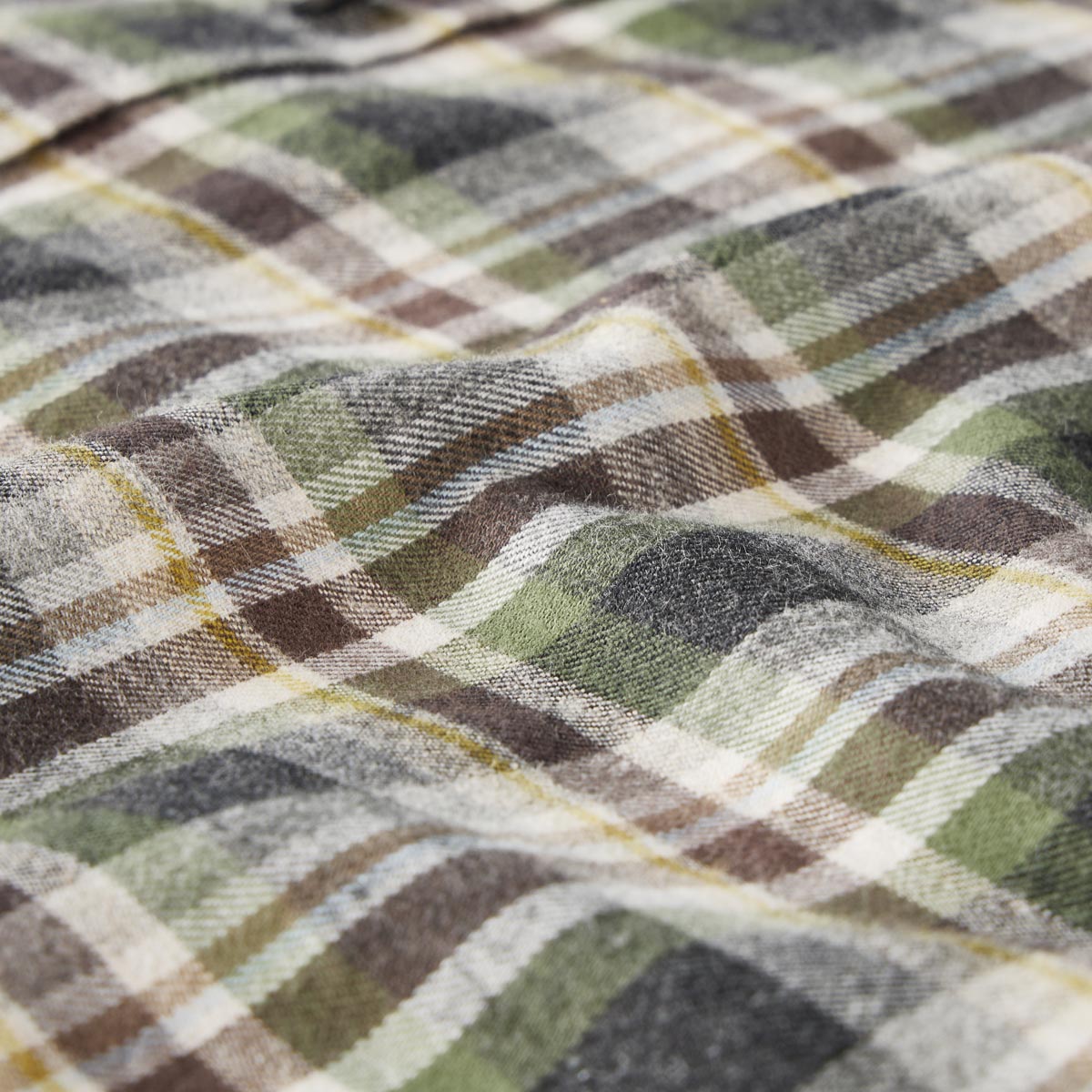 CASA MODA Flanellhemd grau