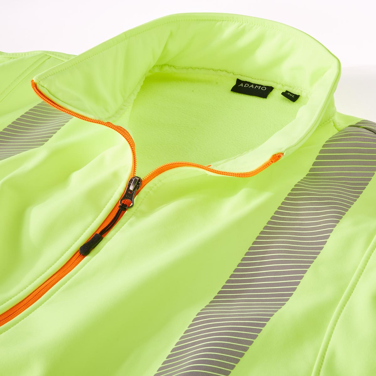 ADAMO Warnschutzjacke aus Softshell gelb