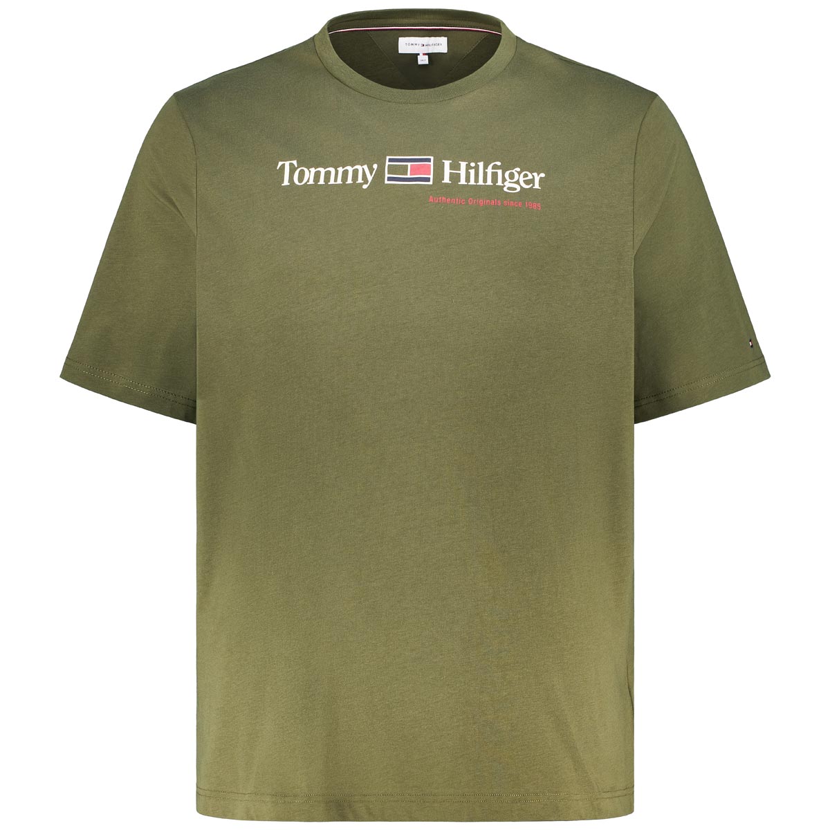 T-Shirt mit Label-Print