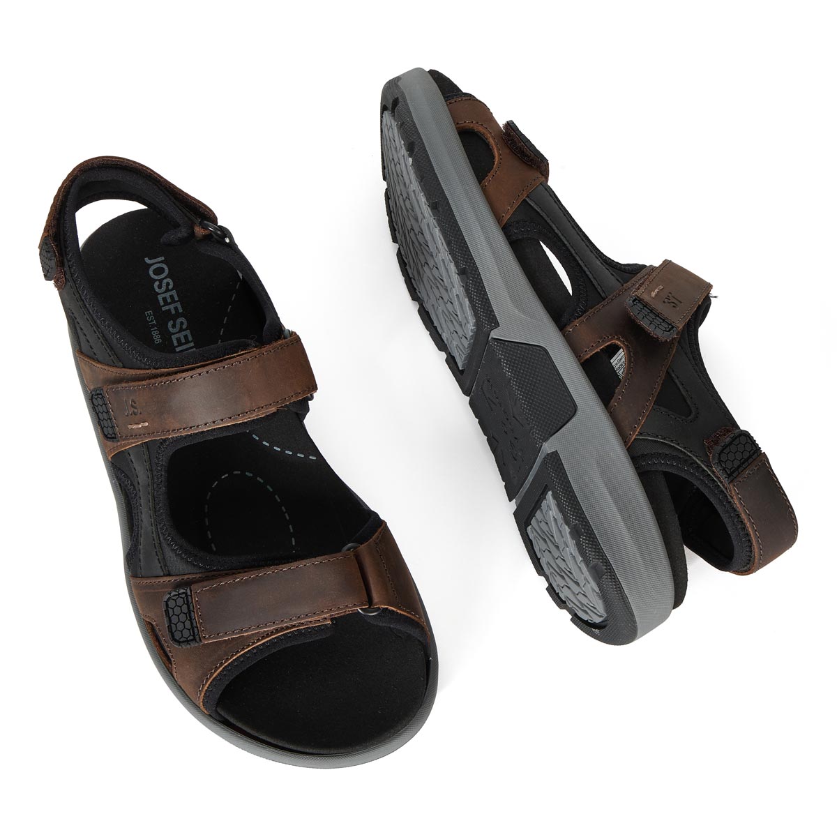 JOSEF SEIBEL Outdoor-Sandalen "Emeric 06", leicht  braun