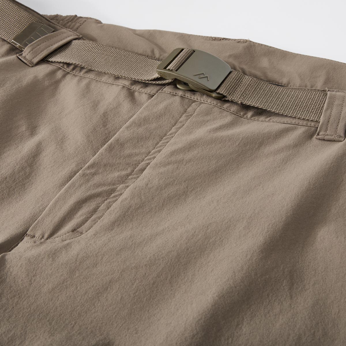 Maier Sports Capri-Bermudas (3/4 Länge) aus Funktionsmaterial, feuchtigkeitstransportierend khaki