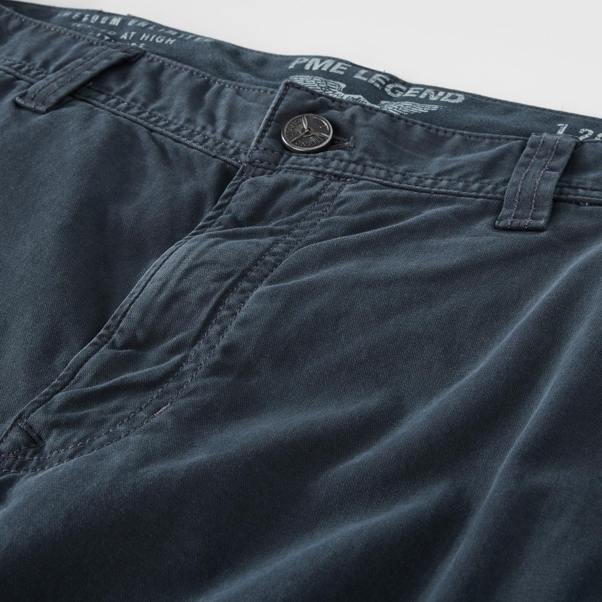 PME LEGEND Stretch-Cargo-Shorts "Rotor" dunkelblau