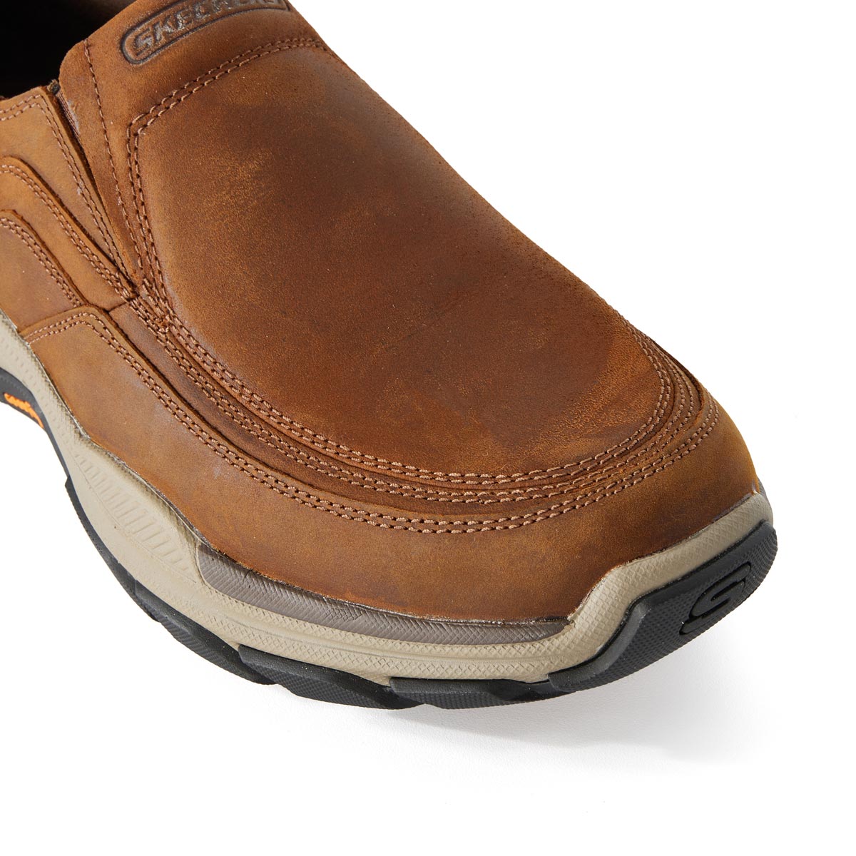 SKECHERS Halbschuh "Respected-Elgin", extraweit braun