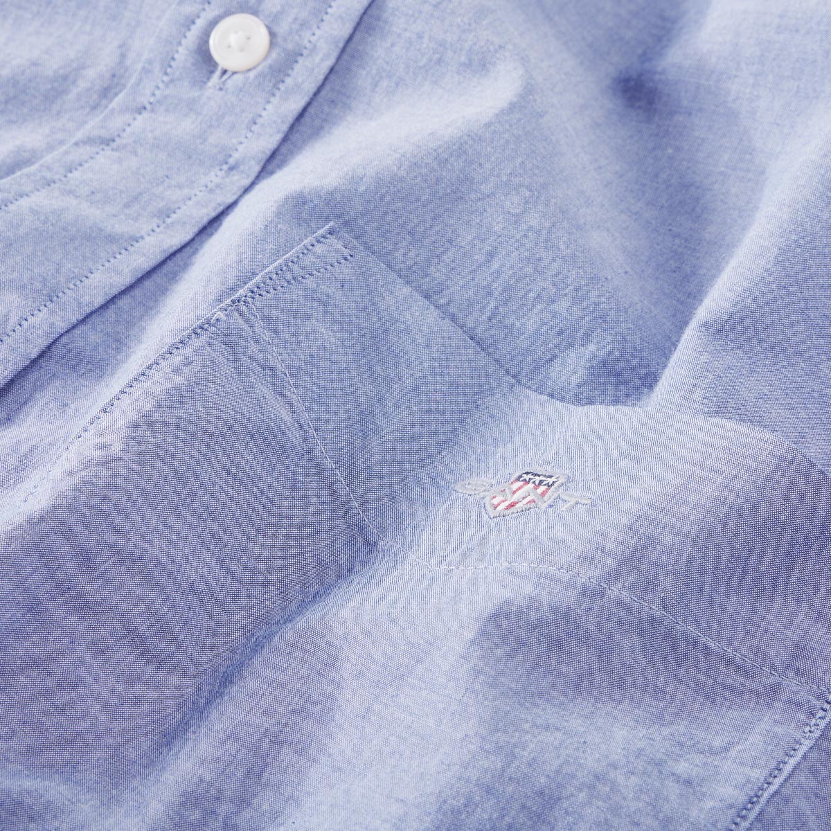 Gant Freizeithemd aus Baumwolle blau