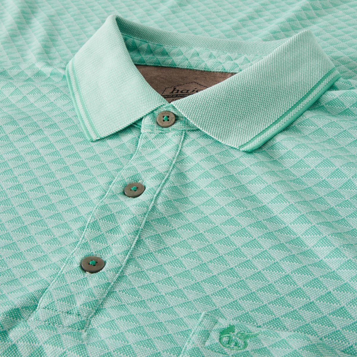 Hajo Poloshirt "Stay Fresh", bügelfrei grün