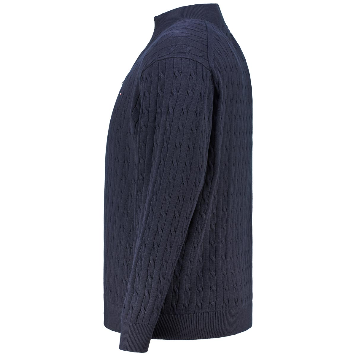 Tommy Hilfiger Pullover mit Stretch marine