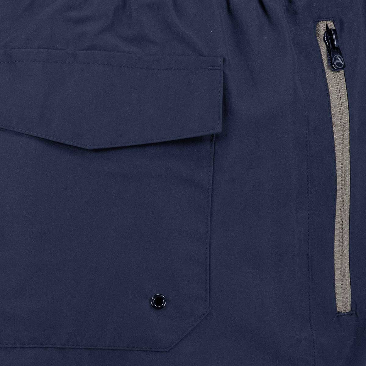 ADAMO Leichte Badeshorts dunkelblau