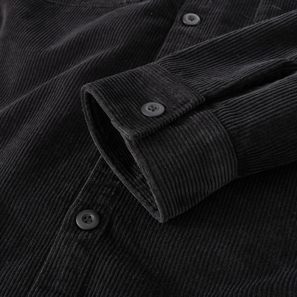 Jack&Jones Overshirt aus Cord schwarz