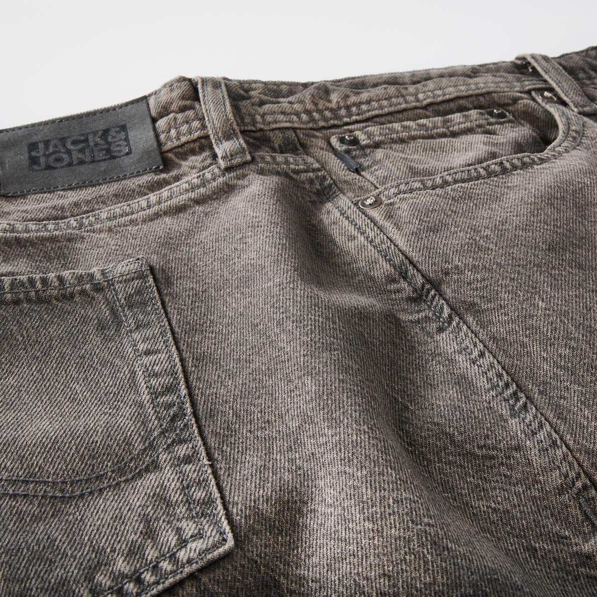 Jack&Jones 5 Pocket Jeans "Chris", Loose Fit schwarz