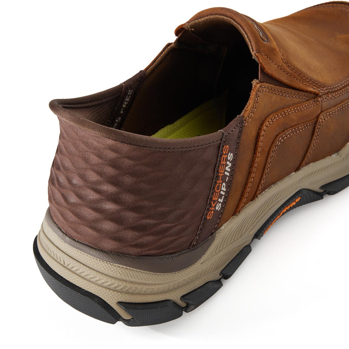 SKECHERS Halbschuh "Respected-Elgin", extraweit braun